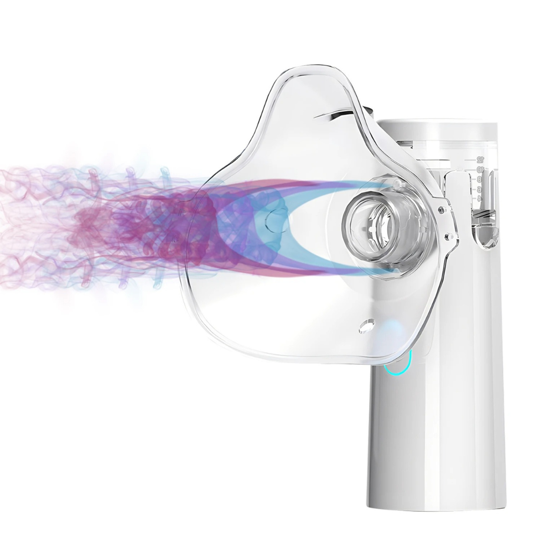 Nebulizador Portátil de Malla Fina – Respiración Fácil en Cualquier Momento
