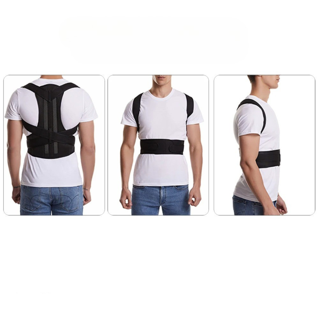 Corrector de Postura Ajustable – Soporte Lumbar y de Espalda para Hombres y Mujeres