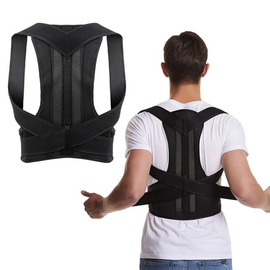 Corrector de Postura Ajustable – Soporte Lumbar y de Espalda para Hombres y Mujeres