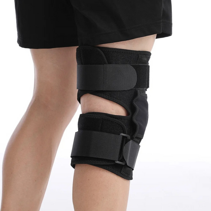 Rodillera Ortopédica Ajustable con Rótula Abierta – Soporte Deportivo y Terapéutico